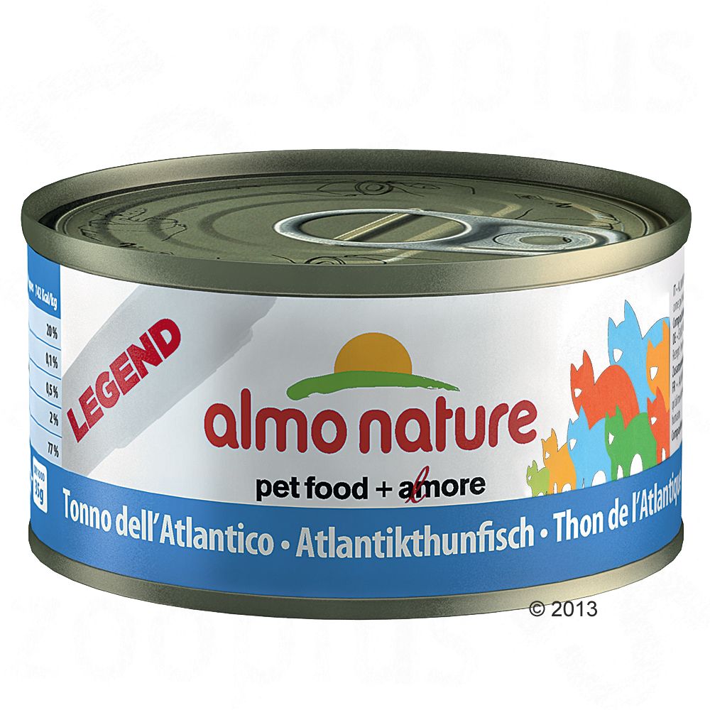 Image of Almo Nature Legend, pescado, 6 x 70 g - Atún, pollo y queso 08001154009248