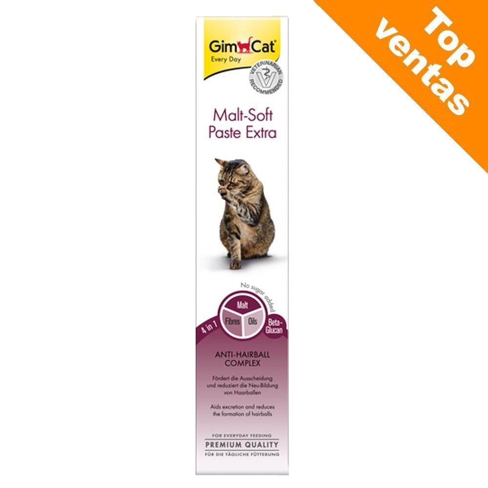 Image of GimCat Malt-Soft Extra pasta de malta para gatos - 200 g 04002064417127