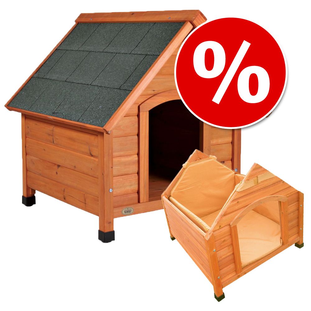 Image of Set completo: caseta Trixie Natura y aislante - L: 83 x 101 x 87 cm ( Lx An x Al) 04011905395326