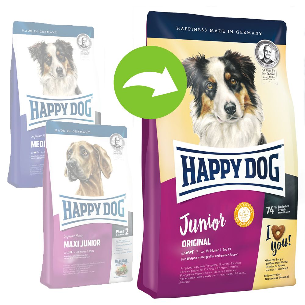 Image of Happy Dog Supreme Young Junior Original - 10 kg 04001967099065