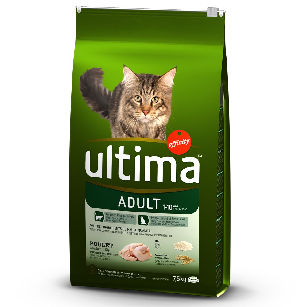 Ultima Adult, poulet & riz - 7.5 kg