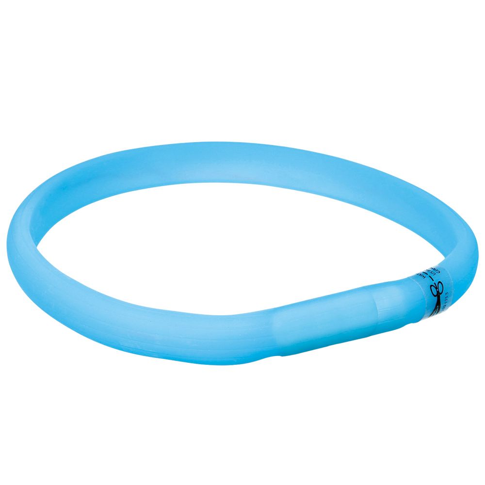 Image of Banda luminosa azul Trixie con USB para perros - L-XL: 70 x 1,8 cm (L x An) 04053032126824