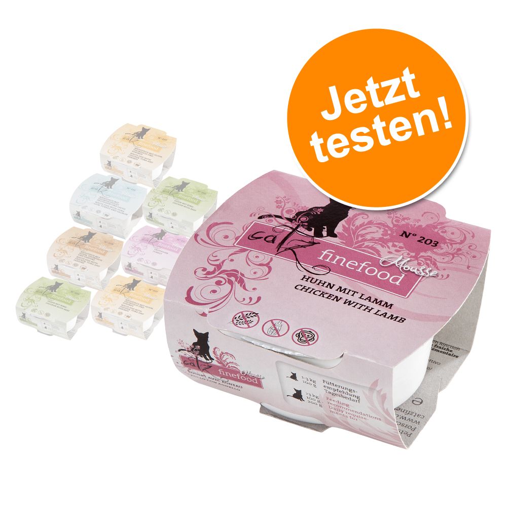 catz finefood Mousse Probierpaket 8 x 100 g - Probierpaket