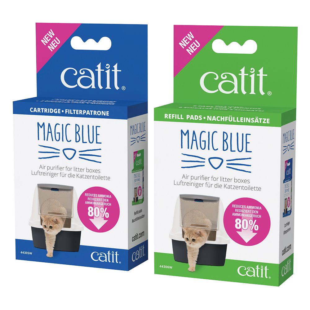 Cartouche Catit Magic Blue - recharge pour 3 mois