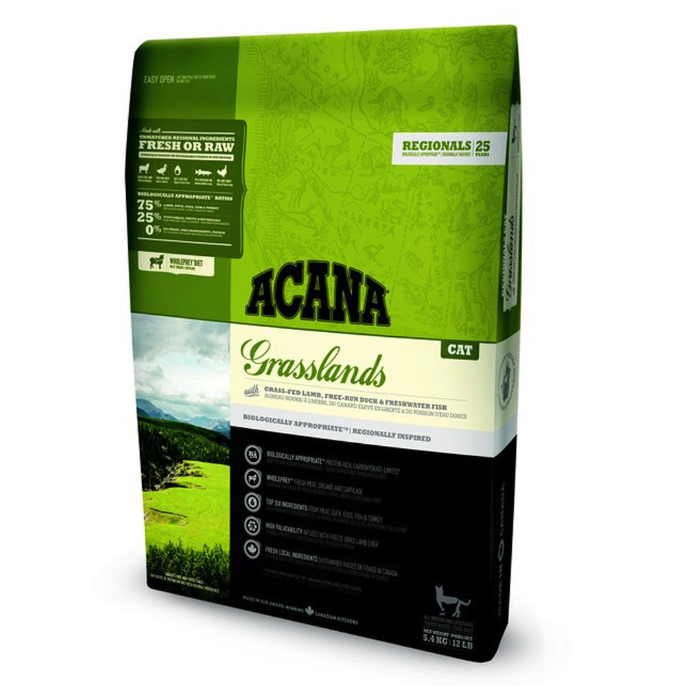 Acana Regionals Grasslands Cat kattfoder - spannmålsfritt - 1,8 kg Acana Regionals Grasslands Cat kattfoder - spannmålsfritt - 1,8 kg