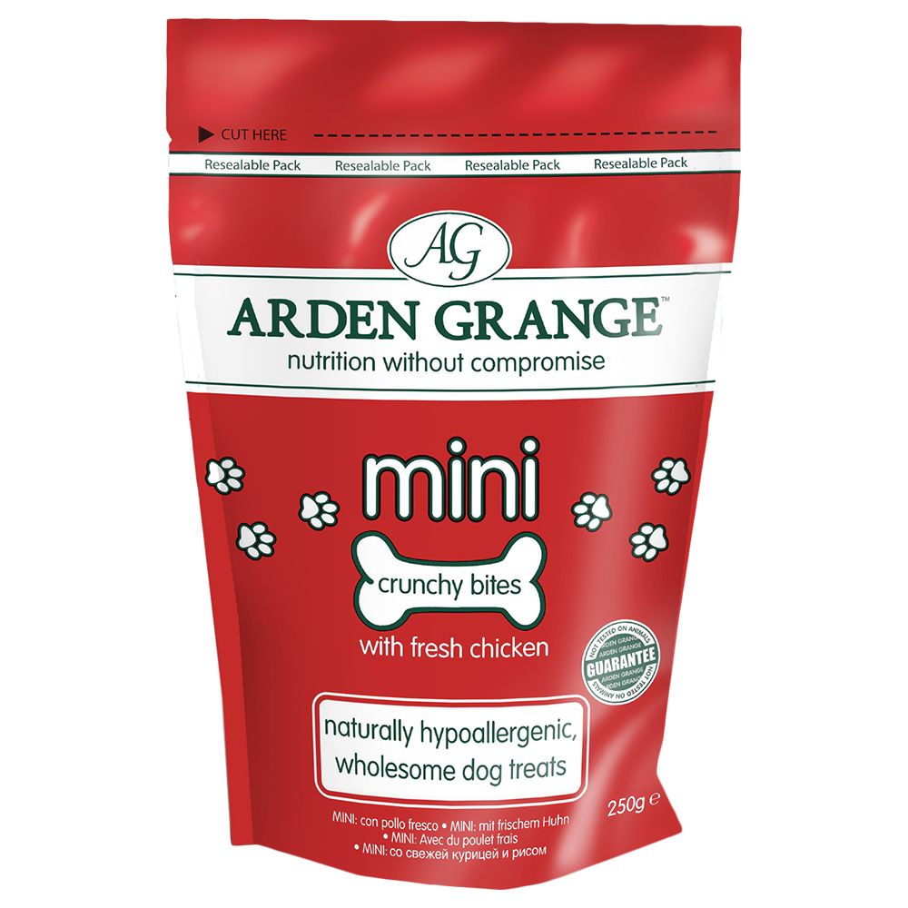 Image of Arden Grange Crunchy Bites Mini snack para perros - Cordero 05028399522014