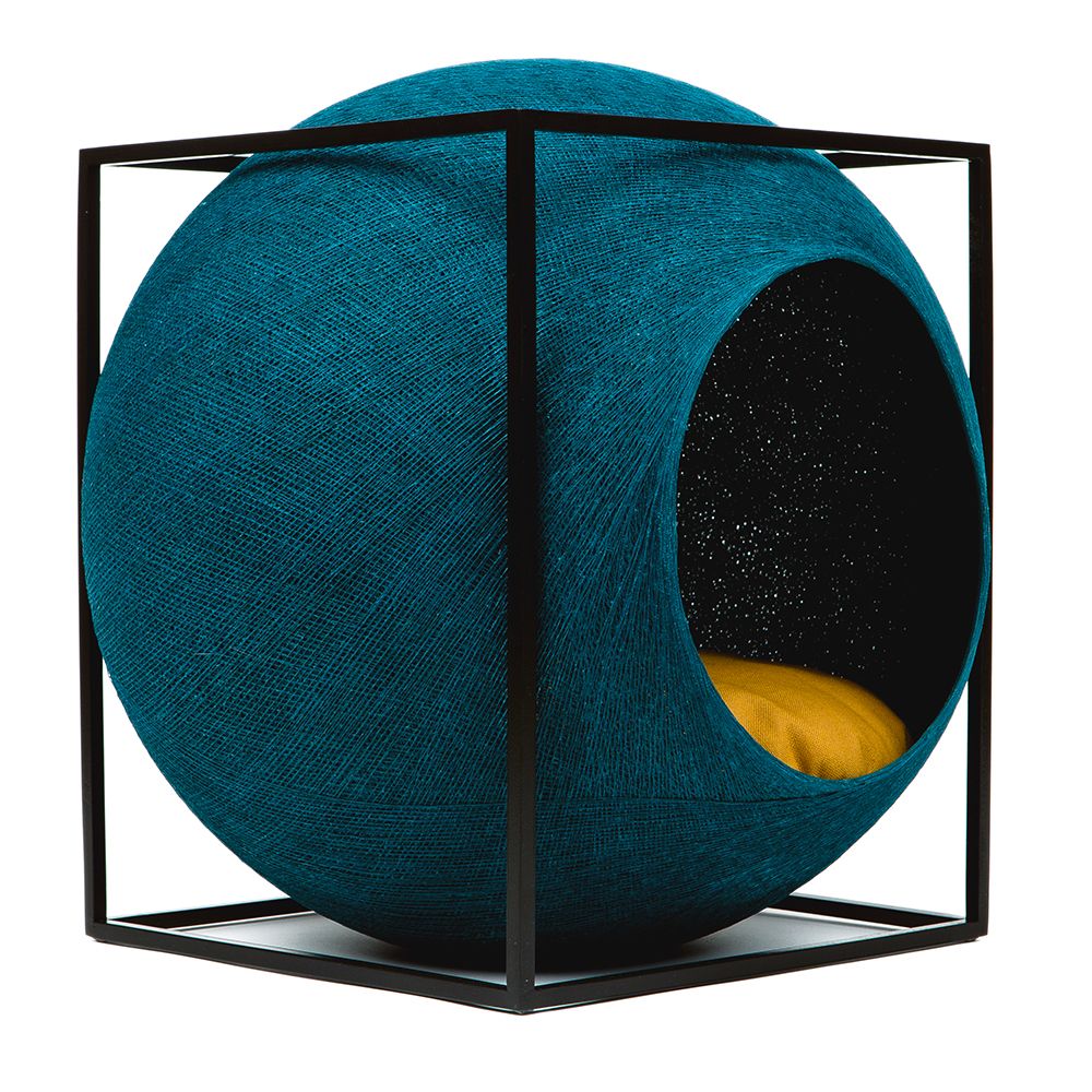 Image of Cueva Meyou Cube Metal para gatos y perros arcilla 03770006464140