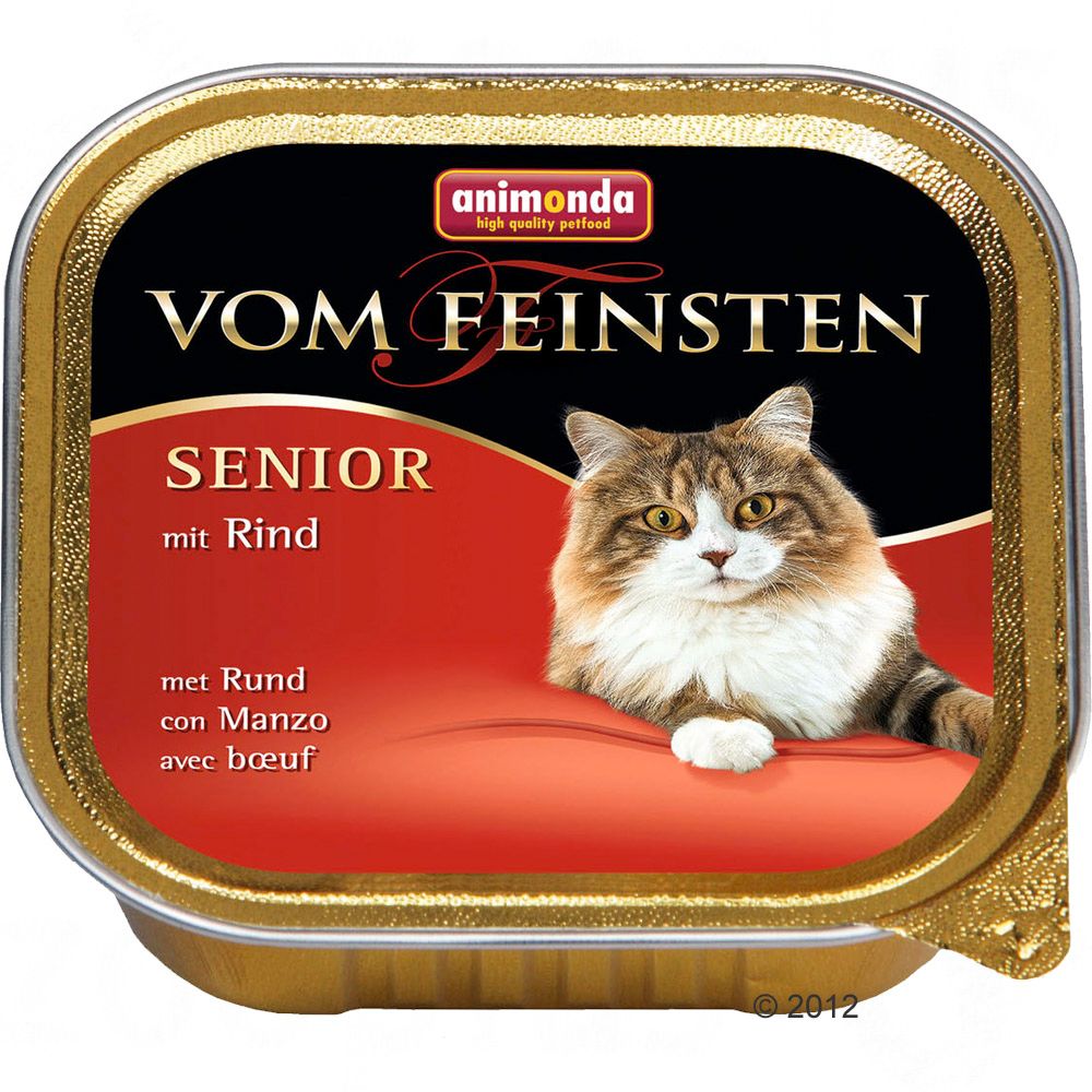 Image of Animonda vom Feinsten Senior 6 x 100 g - Con ave 04017721832236