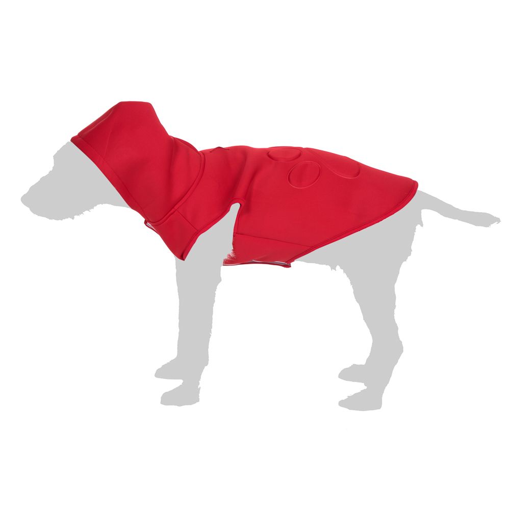 Image of Abrigo Windbreaker para perros - Talla 2XL: 45 cm aprox. de longitud dorsal 04054651745007