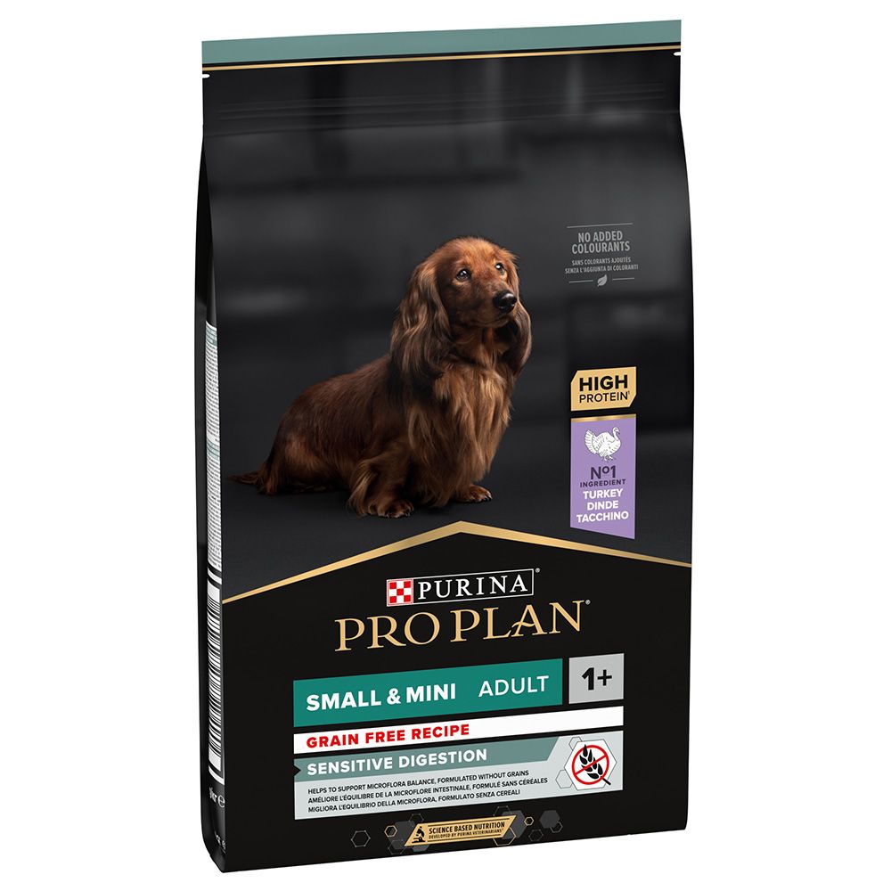 2x 7kg PRO PLAN Small & Mini Adult Sensitive Digestion Getreidefrei PURINA Trockenfutter für Hunde