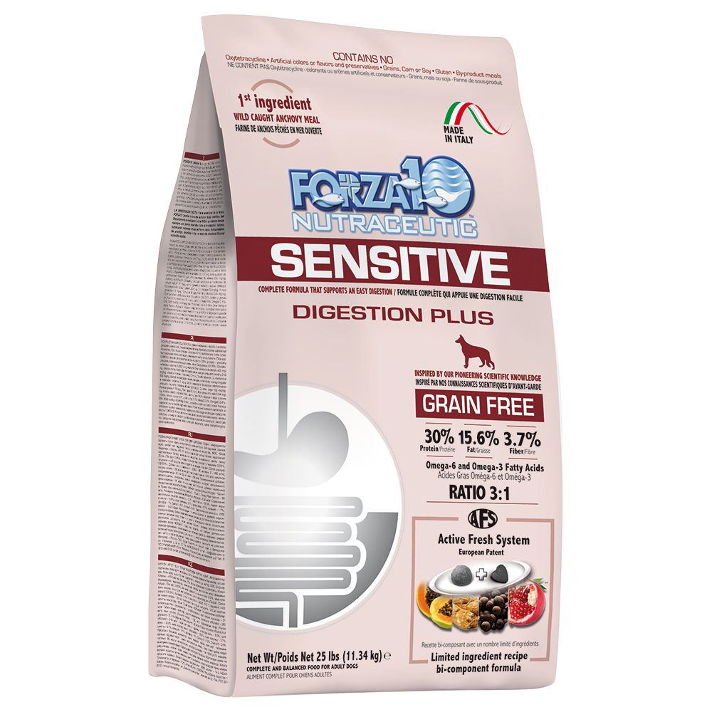 Image of Forza 10 Sensitive Digestion Plus pienso para perros - 11,34 kg 08020245709188