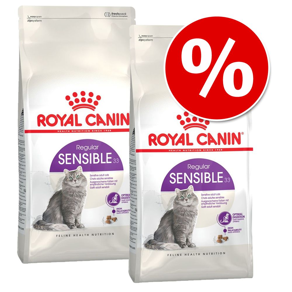 Image of Pack Ahorro: Royal Canin Feline 2 x 3,5/4/8/10 kg - Ageing 12+ - 2 x 4 kg 03182550786225