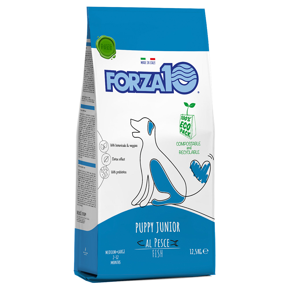 Forza 10 Puppy Junior s rybami - Výhodné balení 2 x 12,5 kg