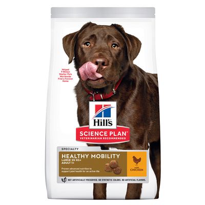 - Hill's Science Plan Adult 1+ Healthy Mobility Large Breed mit Huhn Hill's Science Plan Adult 1+ Healthy Mobility Large Breed mit Huhn