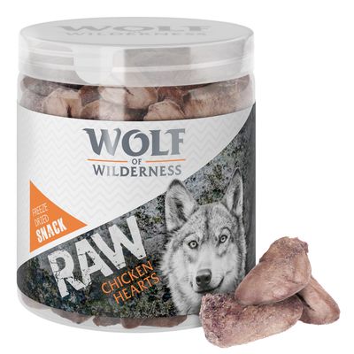 - Wolf of Wilderness RAW Snacks (gefriergetrocknet) - Hühnerherzen Wolf of Wilderness RAW Snacks (gefriergetrocknet) - Hühnerherzen