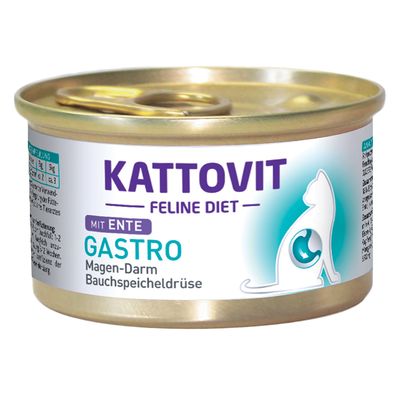 - Kattovit Gastro Nassfutter 12 x 85 g Kattovit Gastro Nassfutter 12 x 85 g
