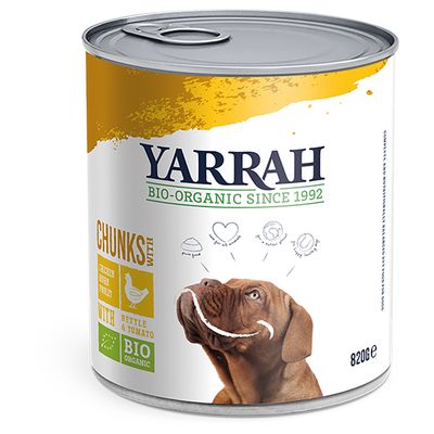 - Multipack Yarrah Bio Nassfutter Dose 12 x 820 g Multipack Yarrah Bio Nassfutter Dose 12 x 820 g