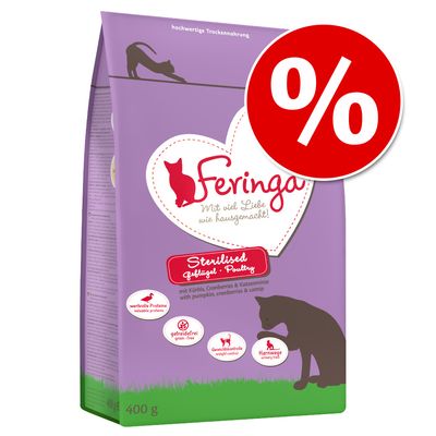 Probeerprijs 400 G Feringa Droog Kattenvoer Adult Lam Kip feringa kopen in de aanbieding