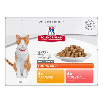 - Hill's Science Plan Young Adult Sterilised Cat Hill's Science Plan Young Adult Sterilised Cat