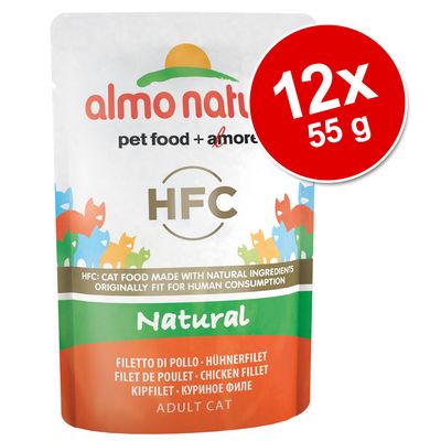 Almo Nature Classic Hfc Pouch Maaltijdzakjes Multipak Voordeelpakket 12 X 55 G 3 Smaken Kip almo nature classic kopen in de aanbieding Almo Nature Classic Hfc Pouch Maaltijdzakjes Multipak Voordeelpakket 12 X 55 G 3 Smaken Kip almo nature classic kopen in de aanbieding