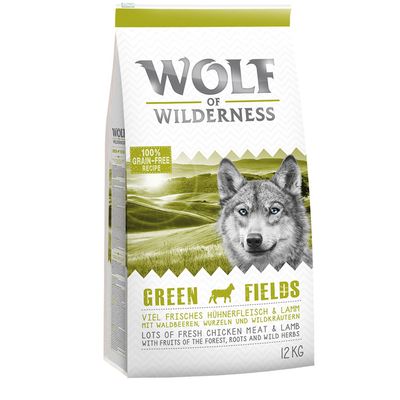 - Wolf of Wilderness Adult "Green Fields" - lam Wolf of Wilderness Adult "Green Fields" - lam