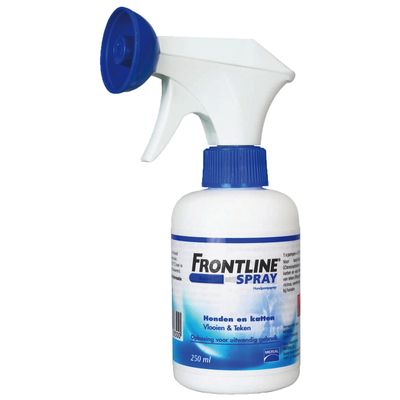 Frontline Spray 25 Mgml Oplossing Voor Honden En Katten Dubbelpak 2 X 250 Ml frontline kopen in de aanbieding Frontline Spray 25 Mgml Oplossing Voor Honden En Katten Dubbelpak 2 X 250 Ml frontline kopen in de aanbieding
