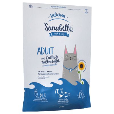 - Sanabelle Delicious Adult mit Lachs & Süßkartoffel Sanabelle Delicious Adult mit Lachs & Süßkartoffel