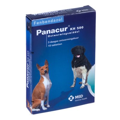Panacur Hond Kat 500 Mg 10 Tabletten panacur kopen in de aanbieding
