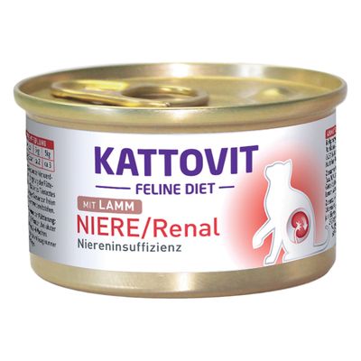 - Kattovit Niere/Renal (Niereninsuffizienz) Nassfutter Kattovit Niere/Renal (Niereninsuffizienz) Nassfutter