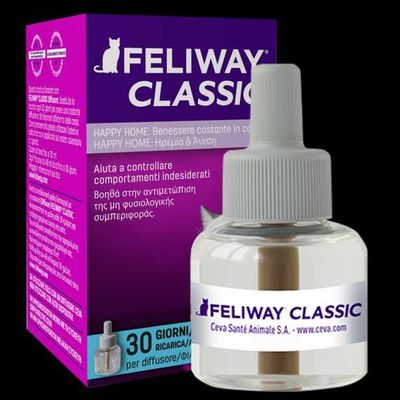 Feliway® Classic ricariche per diffusore (modello rotondo) - 48 ml / 30 giorni