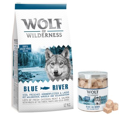 - Wolf of Wilderness Adult 12 kg Trockenfutter + gefriergetrocknete Premiumsnacks Wolf of Wilderness Adult 12 kg Trockenfutter + gefriergetrocknete Premiumsnacks