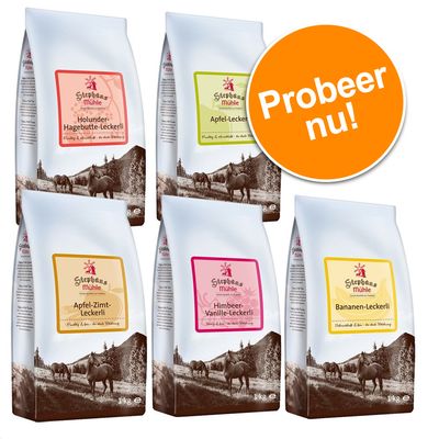 Gemengd Pakket Stephans Muhle Paardensnacks 5 X 1 Kg stephans muhle kopen in de aanbieding