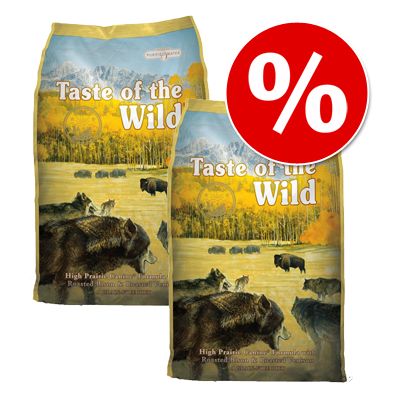 Image of Pack Ahorro: Taste of the Wild 2 x 13 kg - High Prairie 00074198612291