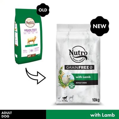 Nutro Grain Free Cane Adult Agnello - Set %: 5 x 1,4 kg