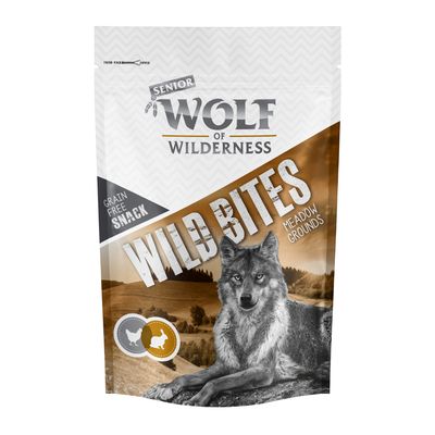 - Wolf of Wilderness Snack Wild Bites Senior "Meadow Grounds" - Kaninchen Wolf of Wilderness Snack Wild Bites Senior "Meadow Grounds" - Kaninchen