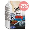 Prezzo speciale! 6 x 50 g Sheba Fresh Cuisine - Taste of Tokyo - Tonno & Salmone