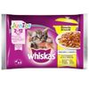 Whiskas Junior buste 12 x 85 g Alimento umido per gattini  - Selezione Carni Bianche in Gelatina