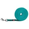 Lunghina per cani Trixie con rivestimento in gomma - acquamarina - L 15 m x H 1,5 cm