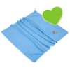 zoolove Asciugamano in microfibra Turbo-Dry - 100 x 70 cm celeste