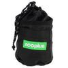 Borsa portasnack con strisce riflettenti - L 11 x P 11 x H 13 cm, nero con logo zooplus