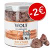 Prezzo speciale! Snack premium liofilizzati Wolf of Wilderness - Mix 1: 70 g Filetto di Salmone + 90 g Fegato di Manzo