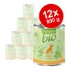zooplus Bio 12 x 800 g - Tacchino con Zucca & Zucchine