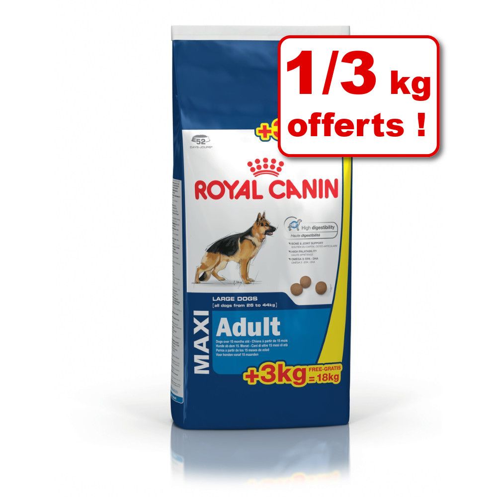 18kg Maxi Adult Royal Canin Croquettes pour chien