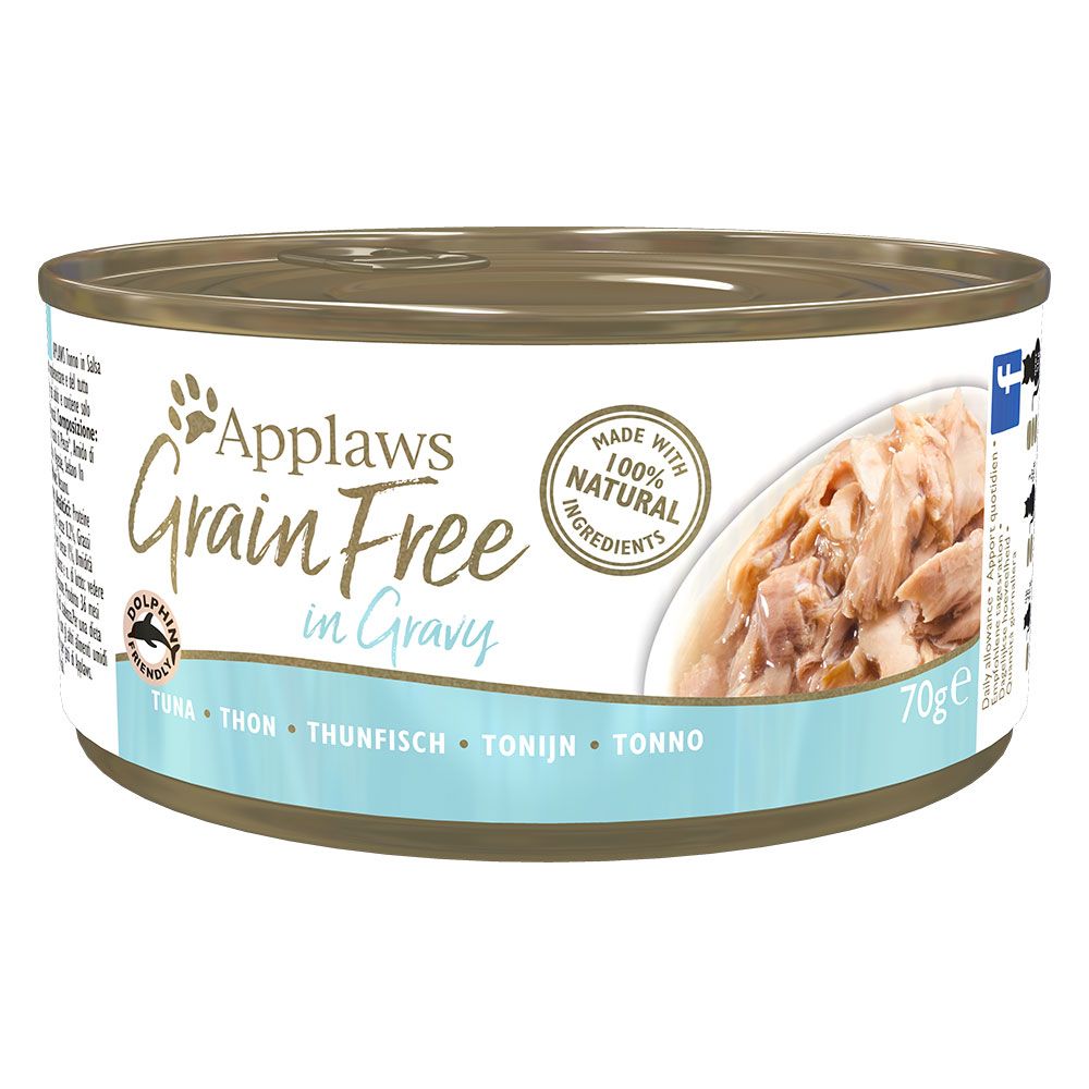 Applaws Grainfree în sos 6 x 70 g  - Ton