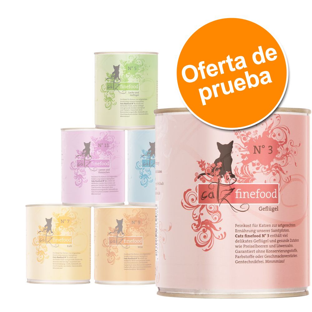 Image of Catz Finefood 6 x 800 g - Pack de prueba - Pack de prueba 04260379441514