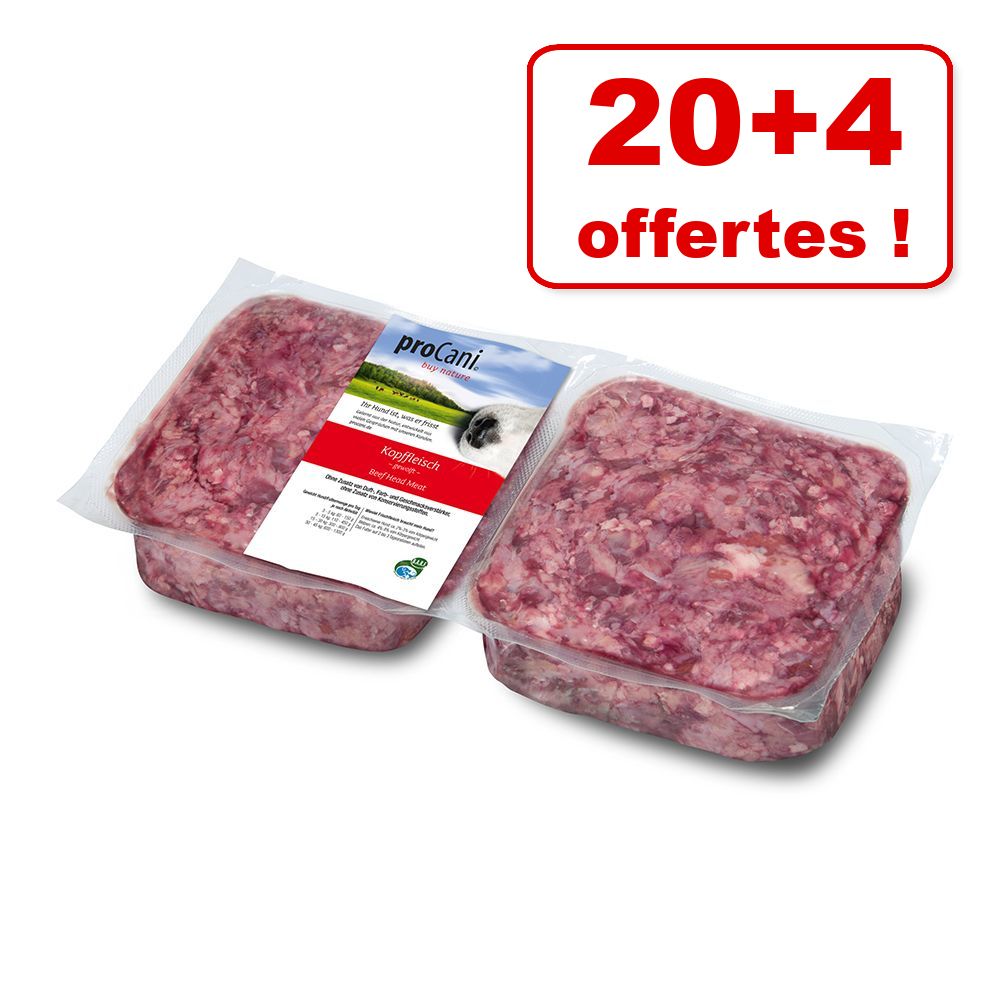 24x1000g spécial Digestion BARF proCani pour chien