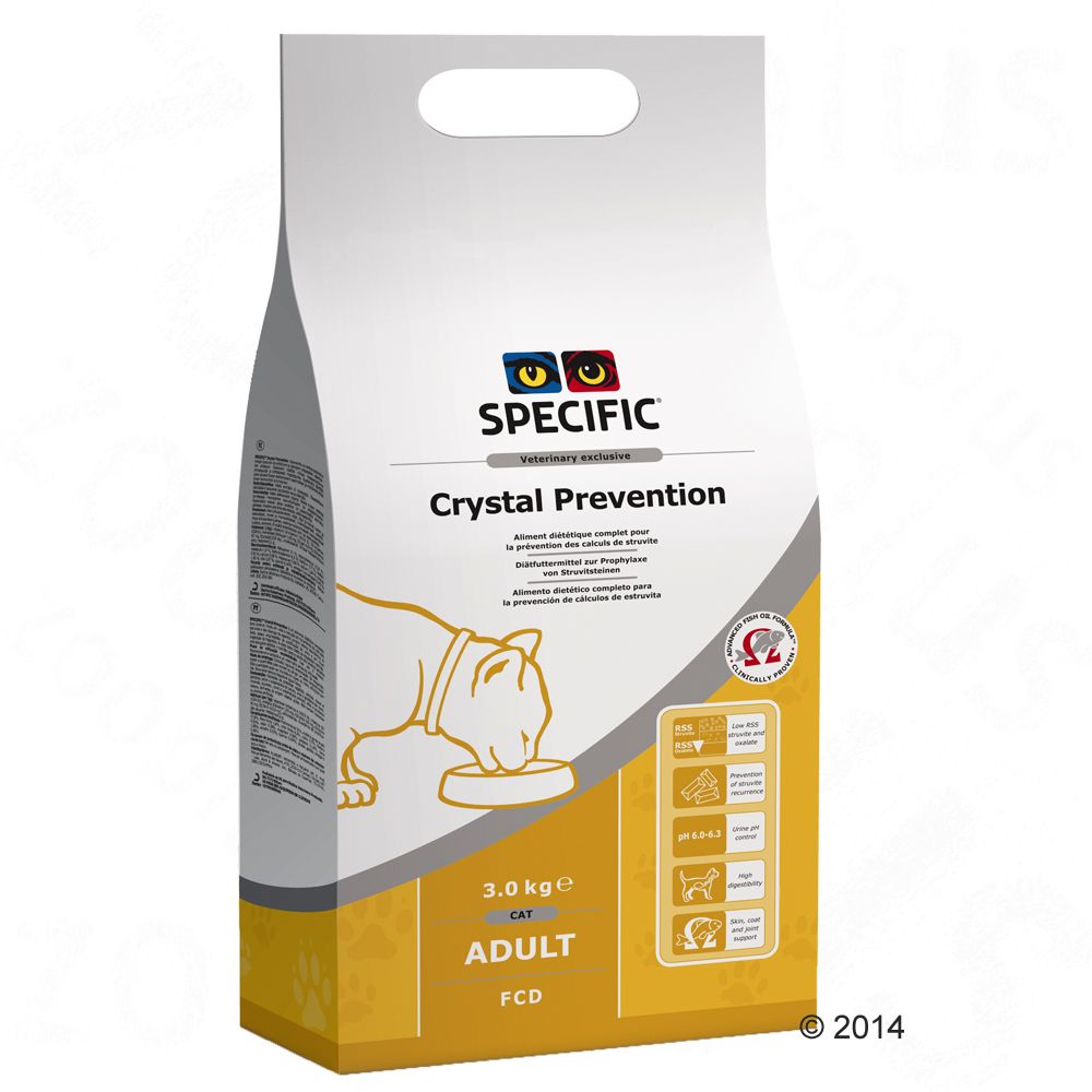 Image of SPECIFIC Cat FCD Crystal Prevention - 2 x 8,5 kg - Pack Ahorro 05701170311181