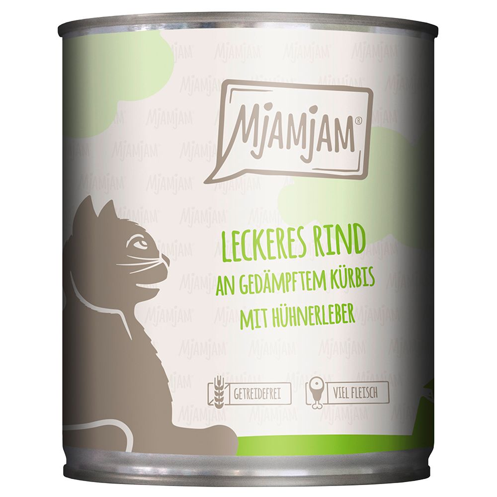 Sparpaket MjAMjAM 24 x 800 g.- saftiges Schwein an leckeren Möhrchen