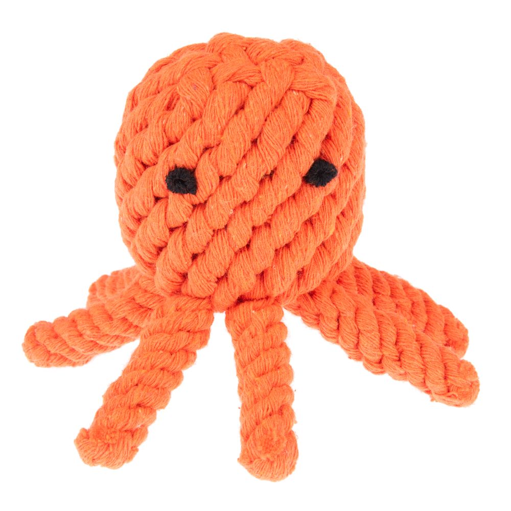TIAKI Hundespielzeug Oktopus - Ø12xH7cm