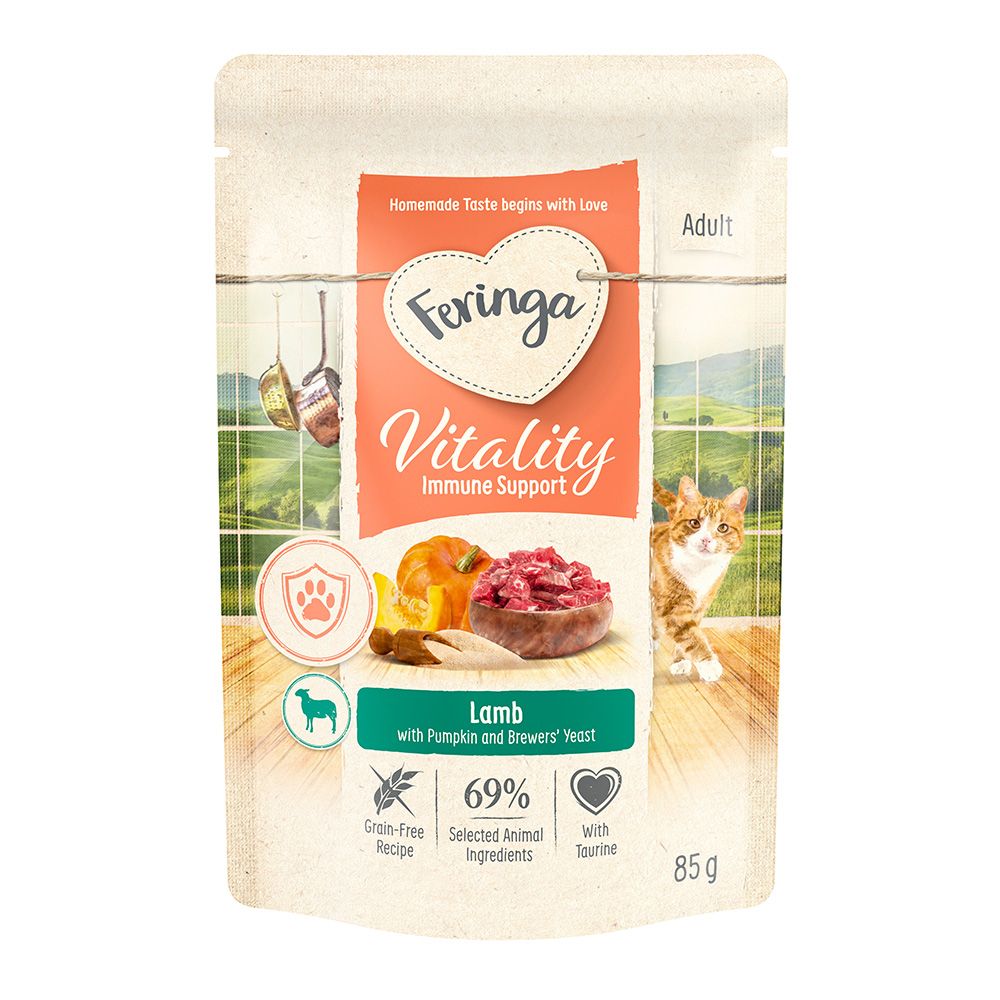 Sparpaket Feringa Vitality Immune.- 12 x 400 g Lamm